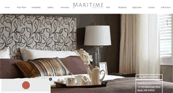 Desktop Screenshot of maritimeapts.com